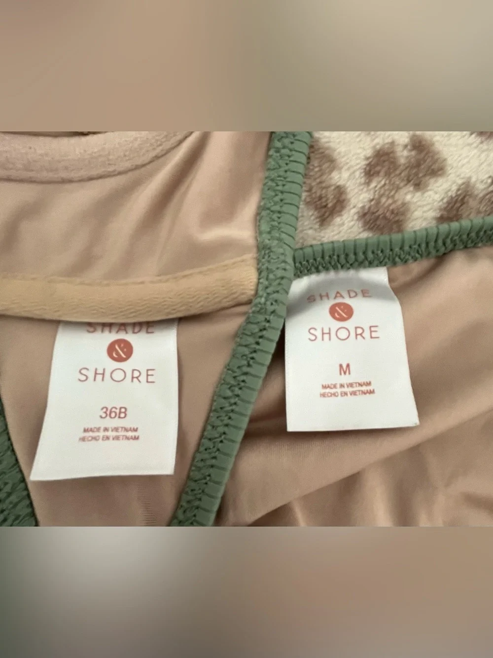Olive Green Bikini Set